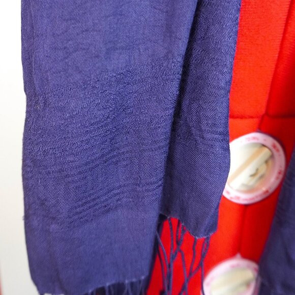 Purple Pashmina Scarf - Picture 3 of 3